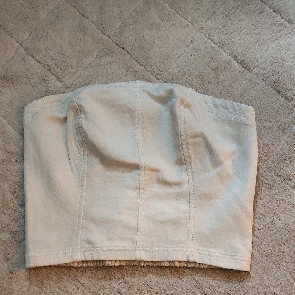 Aerie Denim Tube Top